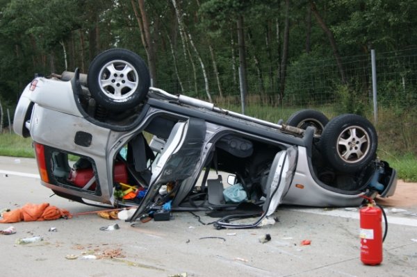 Unfall eingekl. Person Unfall eingekl. Person