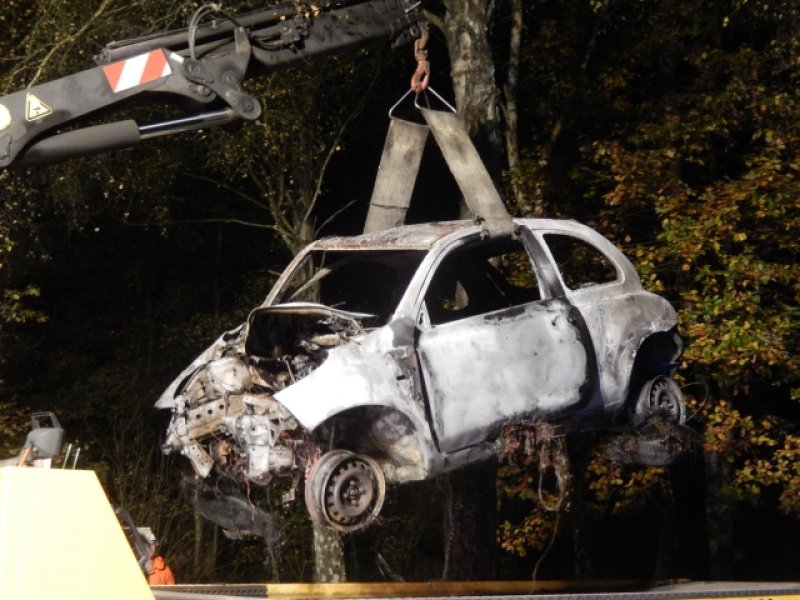 Unfall eingekl. Person Unfall eingekl. Person