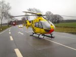 Unfall eingekl. Person