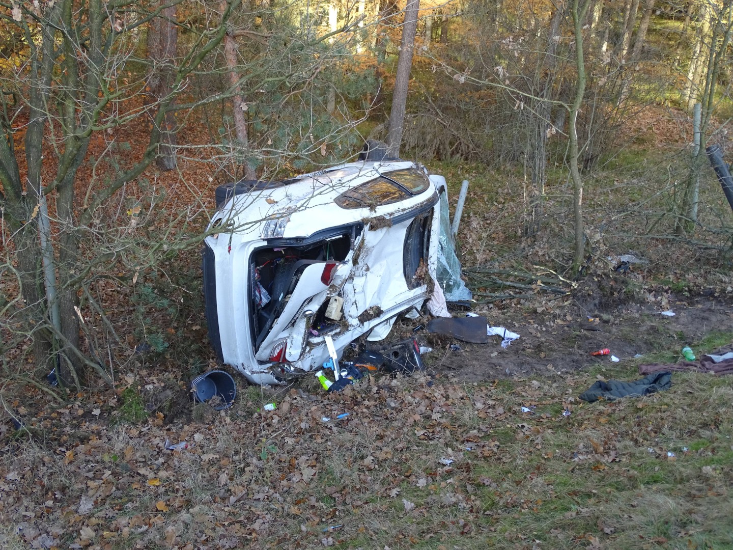 Einsatzfoto Schwerer Verkehrsunfall auf der ...